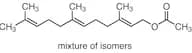 Farnesyl Acetate (mixture of isomers)