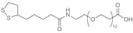 Lipoamido-PEG12-carboxylic Acid