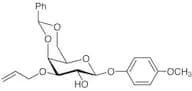 4-Methoxyphenyl 3-O-Allyl-4,6-O-benzylidene-β-D-galactopyranoside