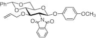 4-Methoxyphenyl 3-O-Allyl-4,6-O-benzylidene-2-deoxy-2-phthalimido-β-D-glucopyranoside