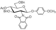 4-Methoxyphenyl 4-O-Acetyl-3,6-di-O-benzyl-2-deoxy-2-phthalimido-β-D-glucopyranoside