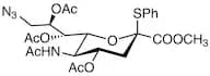 Methyl (Phenyl 5-Acetamido-4,7,8-tri-O-acetyl-9-azido-3,5,9-trideoxy-2-thio-D-glycero-β-D-galacto-…