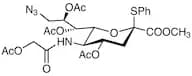 Methyl (Phenyl 5-Acetoxyacetamido-4,7,8-tri-O-acetyl-9-azido-3,5,9-trideoxy-2-thio-D-glycero-β-D-g…