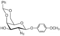 4-Methoxyphenyl 2-Azido-4,6-O-benzylidene-2-deoxy-β-D-galactopyranoside