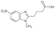 4-(1-Methyl-5-nitro-1H-benzo[d]imidazol-2-yl)butanoic Acid