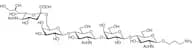 Neu5Acα(2-6)Galβ(1-4)GlcNAcβ(1-3)Galβ(1-4)GlcNAc-β-propylamine