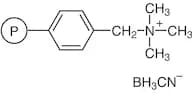 (Polystyrylmethyl)trimethylammonium Cyanoborohydride cross-linked with 10% DVB (30-50mesh) (2.6-3.…