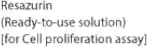 Resazurin (Ready-to-use solution) [for Cell proliferation assay]