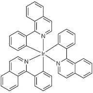 Tris[1-phenylisoquinoline-C2,N]iridium(III) (purified by sublimation)