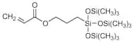3-[1,1,1,5,5,5-Hexamethyl-3-[(trimethylsilyl)oxy]trisiloxan-3-yl]propyl Acrylate (stabilized with …