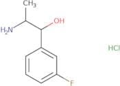 2-Amino-1-(3-fluorophenyl)propan-1-ol hydrochloride
