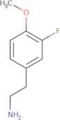 2-(3-Fluoro-4-methoxyphenyl)ethan-1-amine