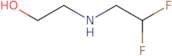 2-[(2,2-Difluoroethyl)amino]ethan-1-ol