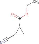 cis-ethyl (1R,2S)-2-cyanocyclopropane-1-carboxylate