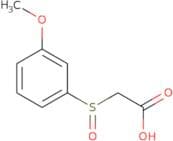 2-(3-Methoxybenzenesulfinyl)acetic acid