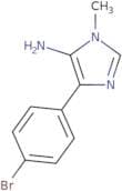 4-(4-Bromophenyl)-1-methyl-1H-imidazol-5-amine