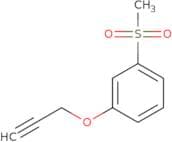 1-Methanesulfonyl-3-(prop-2-yn-1-yloxy)benzene