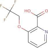 3-(2,2,2-Trifluoroethoxy)pyridine-2-carboxylic acid