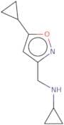 N-[(5-Cyclopropyl-1,2-oxazol-3-yl)methyl]cyclopropanamine