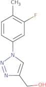 [1-(3-Fluoro-4-methylphenyl)-1H-1,2,3-triazol-4-yl]methanol