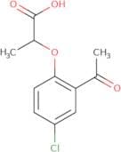 2-(2-Acetyl-4-chlorophenoxy)propanoic acid