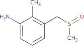 3-(Methanesulfinylmethyl)-2-methylaniline