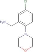 [5-Chloro-2-(morpholin-4-yl)phenyl]methanamine