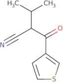 3-Methyl-2-(thiophene-3-carbonyl)butanenitrile