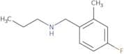 [(4-Fluoro-2-methylphenyl)methyl](propyl)amine