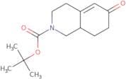 tert-Butyl 6-oxo-3,4,6,7,8,8a-hexahydroisoquinoline-2(1H)-carboxylate