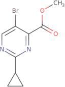 Methyl 5-bromo-2-cyclopropylpyrimidine-4-carboxylate