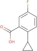 2-Cyclopropyl-5-fluorobenzoic acid