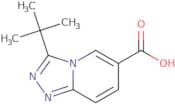 3-tert-Butyl-[1,2,4]triazolo[4,3-a]pyridine-6-carboxylic acid