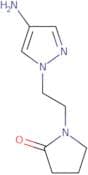 1-[2-(4-Amino-1H-pyrazol-1-yl)ethyl]pyrrolidin-2-one