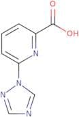 6-(1H-1,2,4-Triazol-1-yl)pyridine-2-carboxylic acid