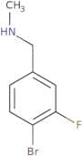[(4-Bromo-3-fluorophenyl)methyl](methyl)amine