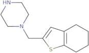 1-(4,5,6,7-Tetrahydro-1-benzothiophen-2-ylmethyl)piperazine