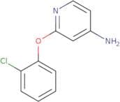 2-(2-Chlorophenoxy)pyridin-4-amine
