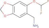 [6-(Difluoromethoxy)-1,3-dioxaindan-5-yl]methanamine