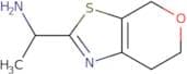 1-{4H,6H,7H-Pyrano[4,3-d][1,3]thiazol-2-yl}ethan-1-amine