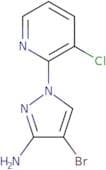 4-Bromo-1-(3-chloropyridin-2-yl)-1H-pyrazol-3-amine