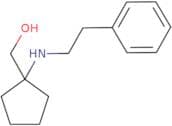 {1-[(2-Phenylethyl)amino]cyclopentyl}methanol