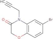 6-Bromo-4-(prop-2-yn-1-yl)-3,4-dihydro-2H-1,4-benzoxazin-3-one