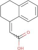 2-[(1E)-1,2,3,4-Tetrahydronaphthalen-1-ylidene]acetic acid