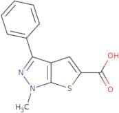 1-Methyl-3-phenyl-1H-thieno[2,3-c]pyrazole-5-carboxylic acid