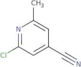 2-Chloro-6-methylpyridine-4-carbonitrile