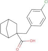 2-[(4-Chlorophenyl)methyl]bicyclo[2.2.1]heptane-2-carboxylic acid