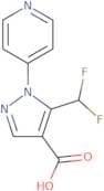 5-(Difluoromethyl)-1-(pyridin-4-yl)-1H-pyrazole-4-carboxylic acid