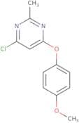 4-Chloro-6-(4-methoxyphenoxy)-2-methylpyrimidine