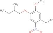 1-(Bromomethyl)-5-methoxy-4-(2-methylbutoxy)-2-nitrobenzene